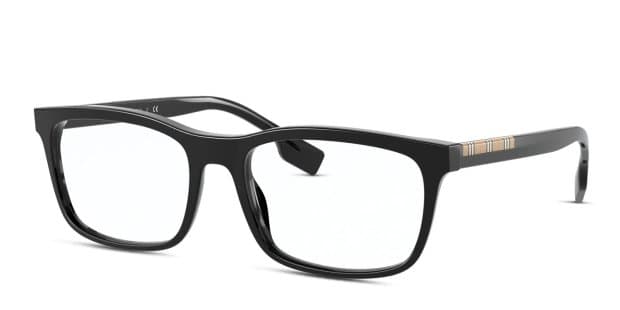 Burberry BE2334 Elm Black Eyeglasses | Includes FREE Rx Lenses