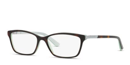 Ralph Lauren RA7044 Tortoise, Green glasses - Tortoise / Green - Angle View