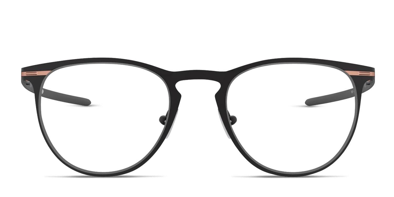 OAKLEY オークリー 正規品 メガネフレーム MANEY CLIP OX5145-0152 黒縁 サテンブラック 茶 新品 マネークリップ チタン製 度付き加工可 オークリー メガネ OX5145 01 52サイズ OAKLEY MONEY CLIP
