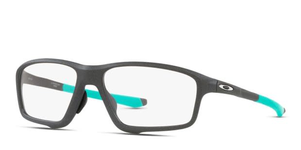 Oakley OX8080 Crosslink Zero (A) Gray/Teal Prescription Eyeglasses