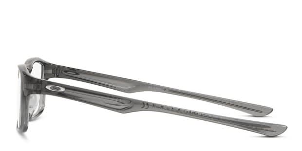 Oakley Plank 2.0 Gray/Clear Eyeglasses | Includes FREE Rx Lenses