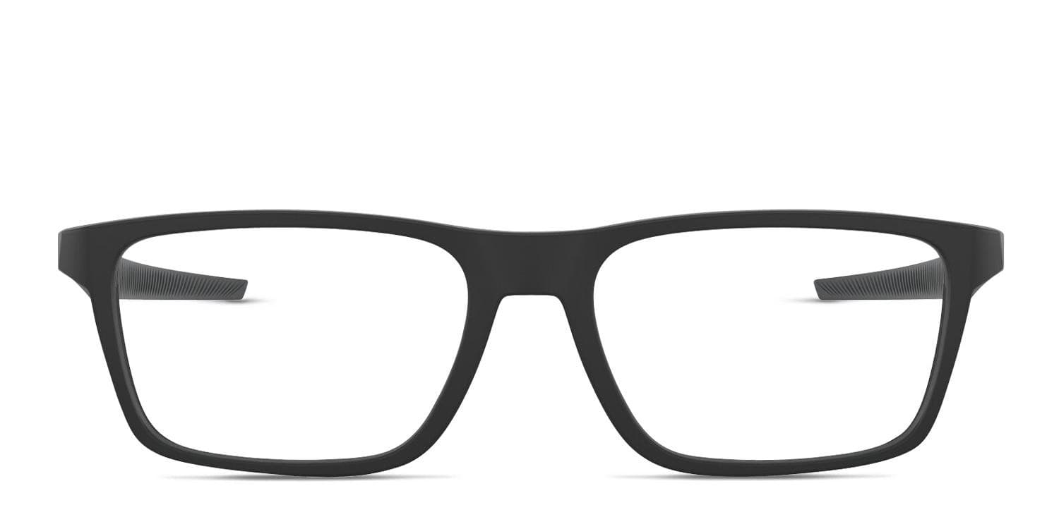 Oakley OX8164 Port Bow Black Eyeglasses | Includes FREE Rx Lenses