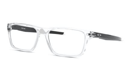 Oakley OX8164 Port Bow Clear glasses - Clear - Angle View