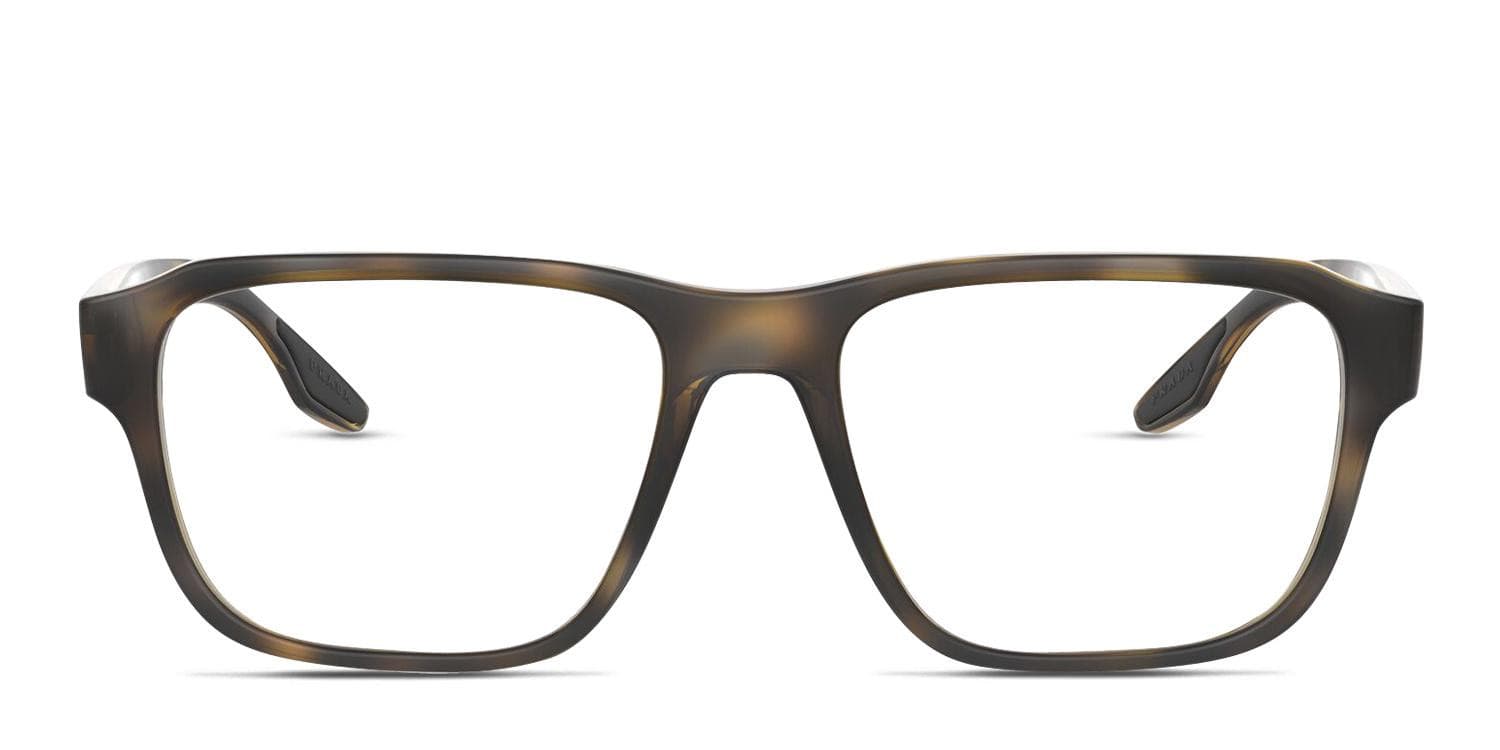 Prada Linea Rossa PS 04NV Brown/Tortoise glasses - Brown / Tortoise - Frontal View
