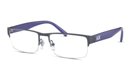 Armani Exchange AX1044 Blue glasses - Blue - Angle View