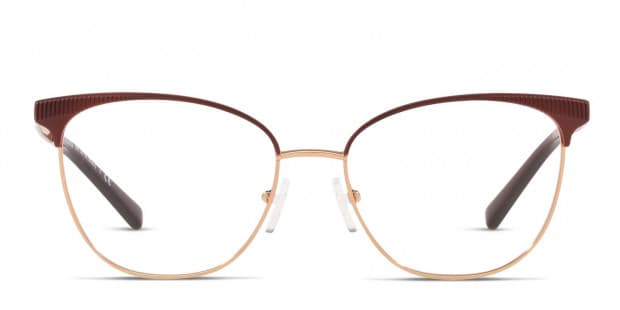 Michael Kors Nao Red Rose Gold Prescription Eyeglasses