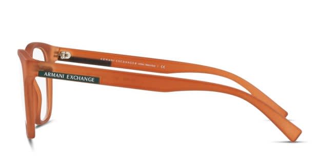Armani Exchange AX3056 Orange Prescription Eyeglasses