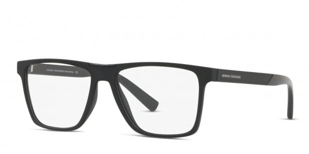 Armani Exchange AX3055 Black Prescription Eyeglasses