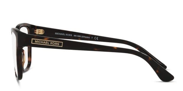 Michael Kors MK4082 Orlando Brown/Tortoise Eyeglasses | Includes