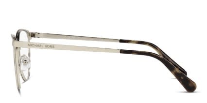 Michael Kors MK3049 Cairo Gold glasses - Gold - Side View