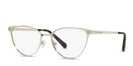 Michael Kors MK3049 Cairo Gold glasses - Gold - Angle View