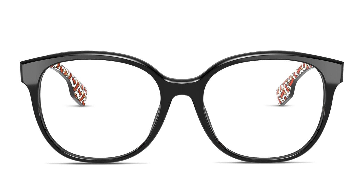 アクセサリー bruno23 Burberry BE2332 Scarlet Shiny Black Prescription Eyeglasses