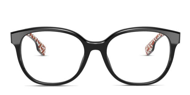 Burberry BE2332 Scarlet Shiny Black Prescription Eyeglasses display picture 1
