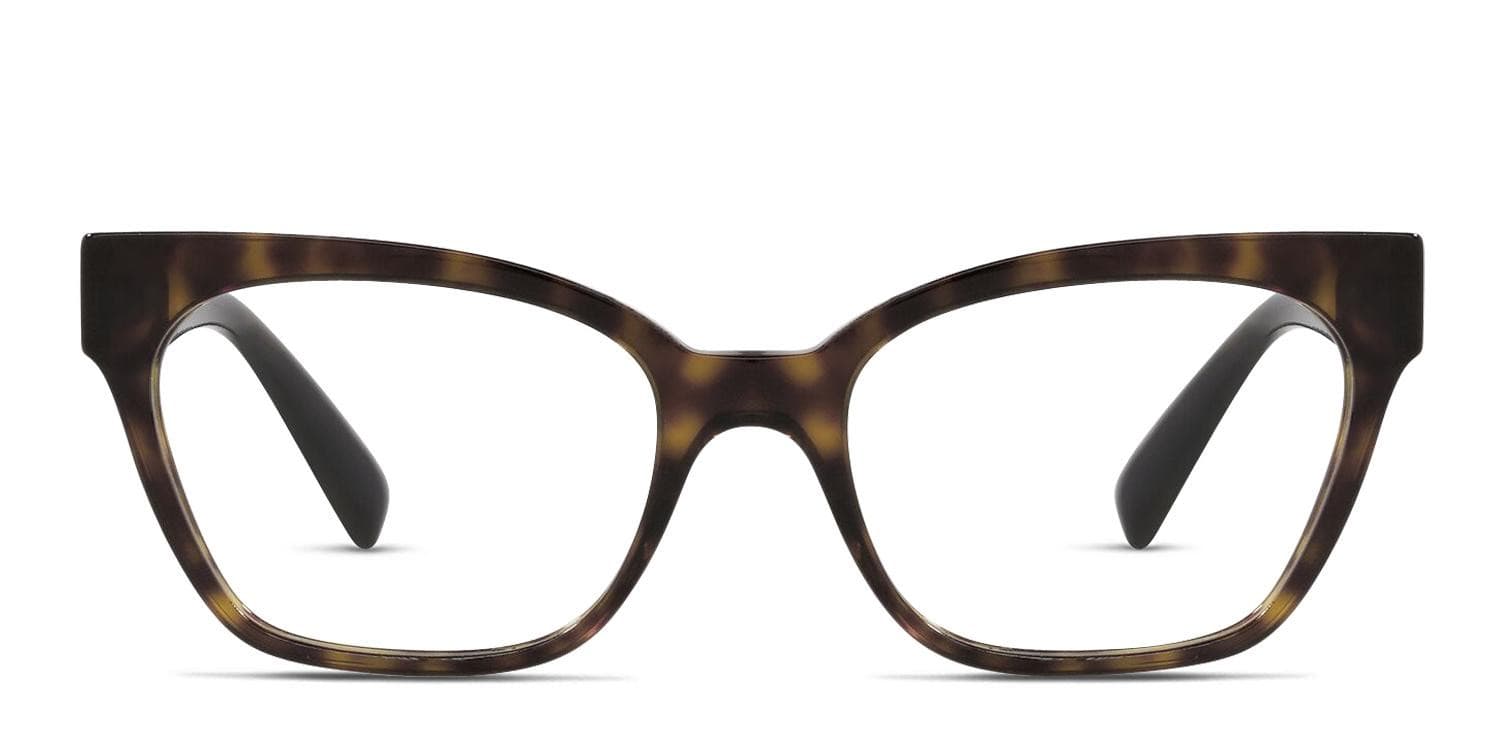 Versace VE3294 Brown/Tortoise Eyeglasses | Includes FREE Rx Lenses
