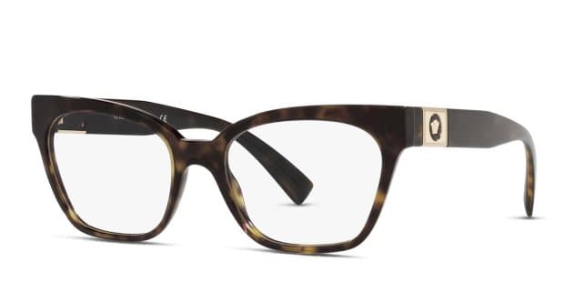 Versace‎ Brown Tortoise Eyeglasses Versace VE3294 Brown/Tortoise Eyeglasses | Includes FREE Rx  main image 3