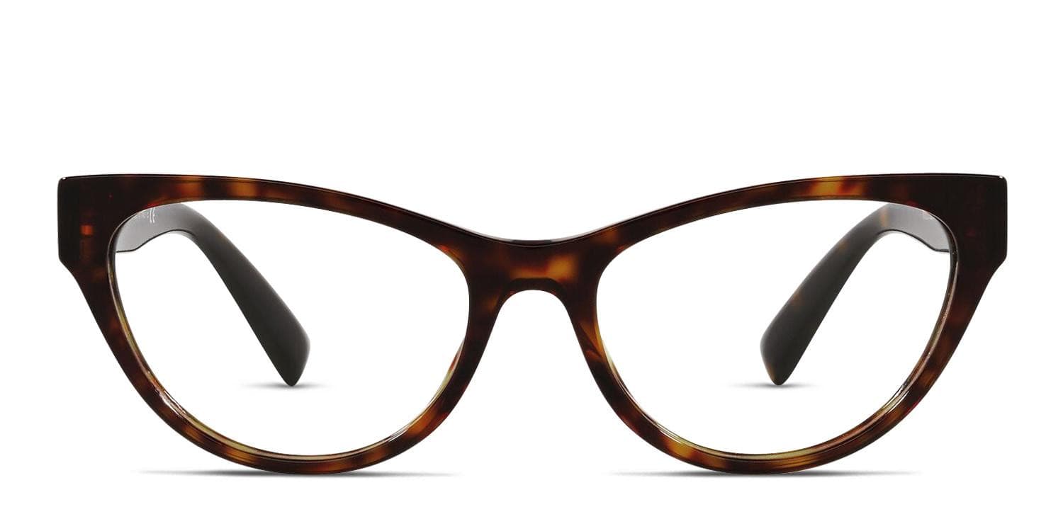 Versace VE3296 Tortoise glasses - Brown / Tortoise - Frontal View
