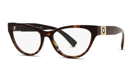 Versace VE3296 Tortoise glasses - Brown / Tortoise - Angle View