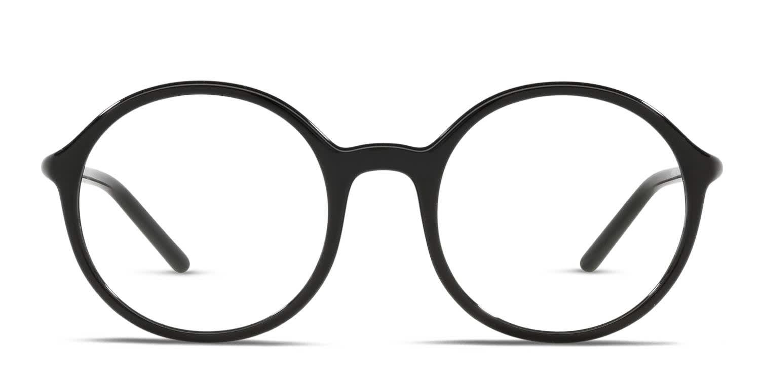 Prada PR 09WV Shiny Black glasses - Shiny Black - Frontal View