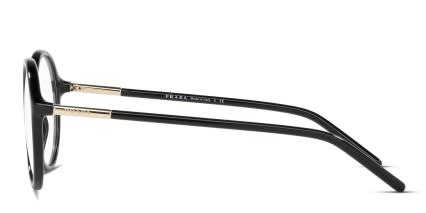 Prada PR 09WV Shiny Black glasses - Shiny Black - Side View