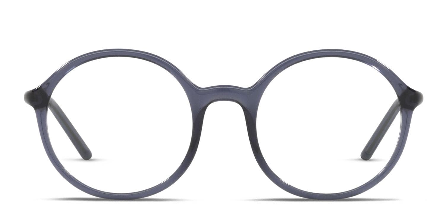 Prada PR 09WV Blue/Clear glasses - Blue / Clear - Frontal View