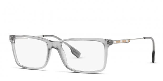 Burberry BE2339 Harrington Gray Clear Eyeglasses Includes FREE