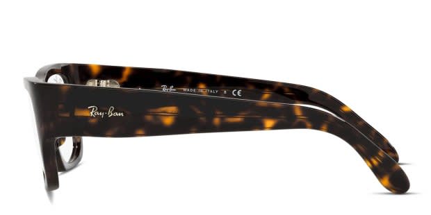 Ray-Ban RX5487 Nomad Wayfarer Brown/Tortoise Eyeglasses | Includes