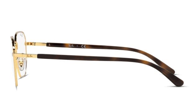 Ray-Ban RX6471 Gold/Tortoise Prescription Eyeglasses