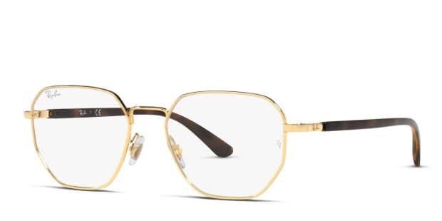 Ray-Ban RX6471 Gold/Tortoise Prescription Eyeglasses