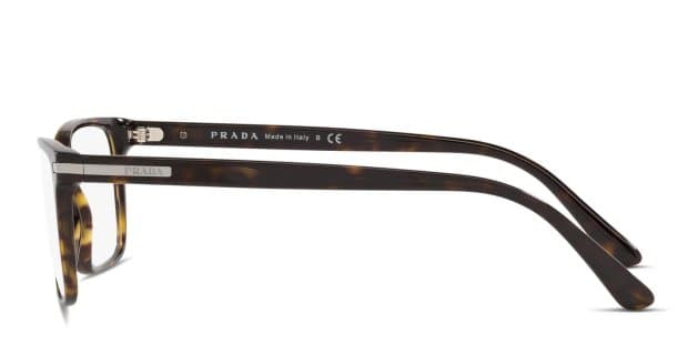 Prada PR 14WV Brown/Tortoise Prescription Eyeglasses