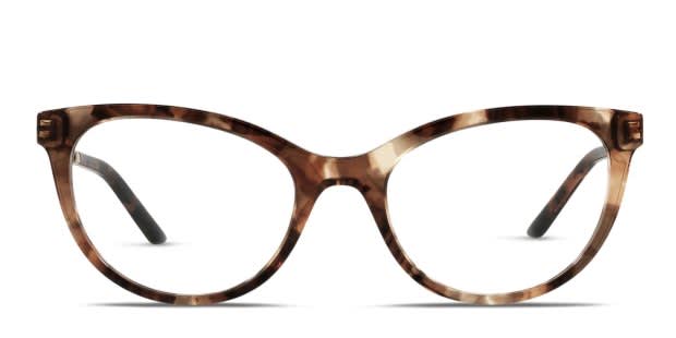 Prada PR 17WV Brown/Tortoise/Gold Eyeglasses | Includes FREE  display picture 1