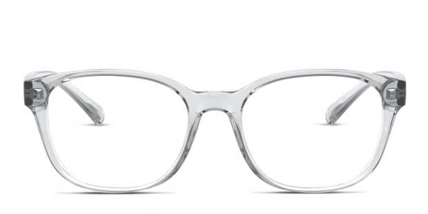 Armani exchange clear glasses top