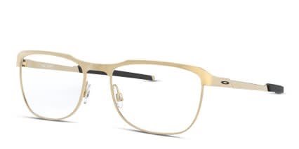 Oakley OX3244 Tail Pipe Gold glasses - Gold - Angle View
