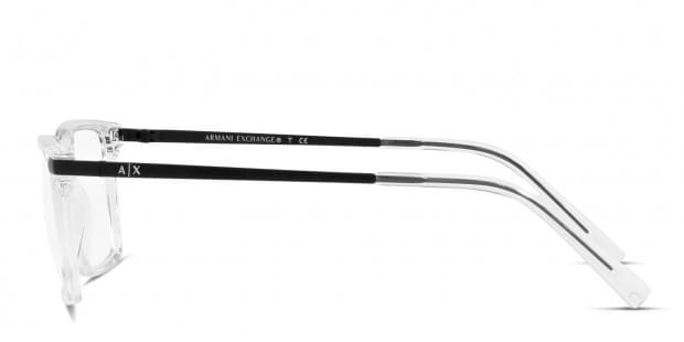 Armani exchange clear frames shop