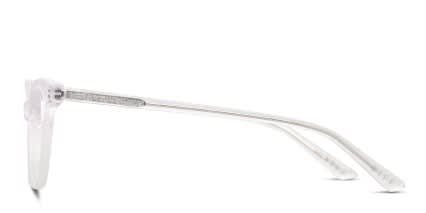 Diff Jade Clear glasses - Clear - Side View