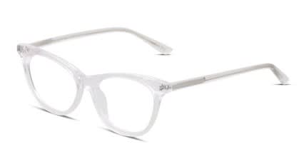 Diff Jade Clear glasses - Clear - Angle View