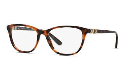 Versace VE3213B Tortoise glasses - Tortoise - Angle View