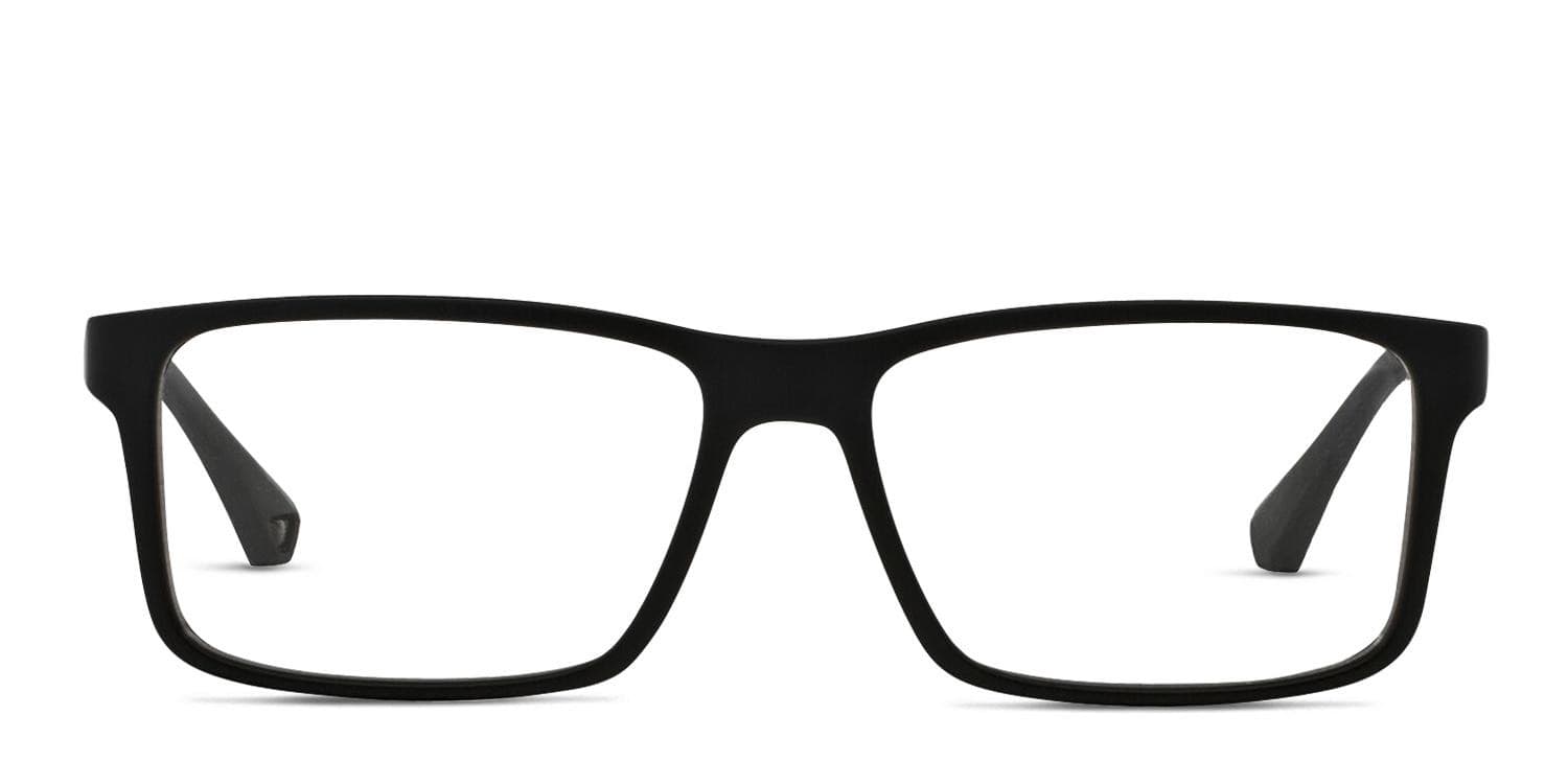 Emporio Armani EA3038 Black glasses - Black - Frontal View