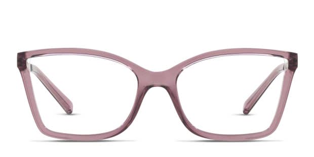 Michael Kors MK4058 Caracas Purple/Clear/Silver Eyeglasses