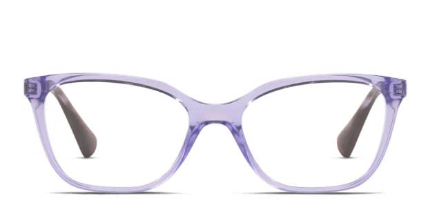 purple prescription glasses