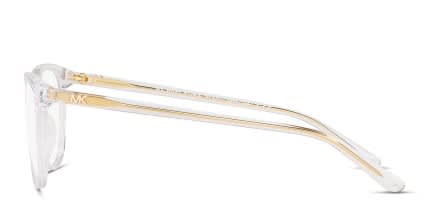 Michael Kors MK4067U Santa Clara Clear glasses - Clear - Side View
