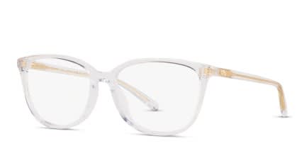 Michael Kors MK4067U Santa Clara Clear glasses - Clear - Angle View