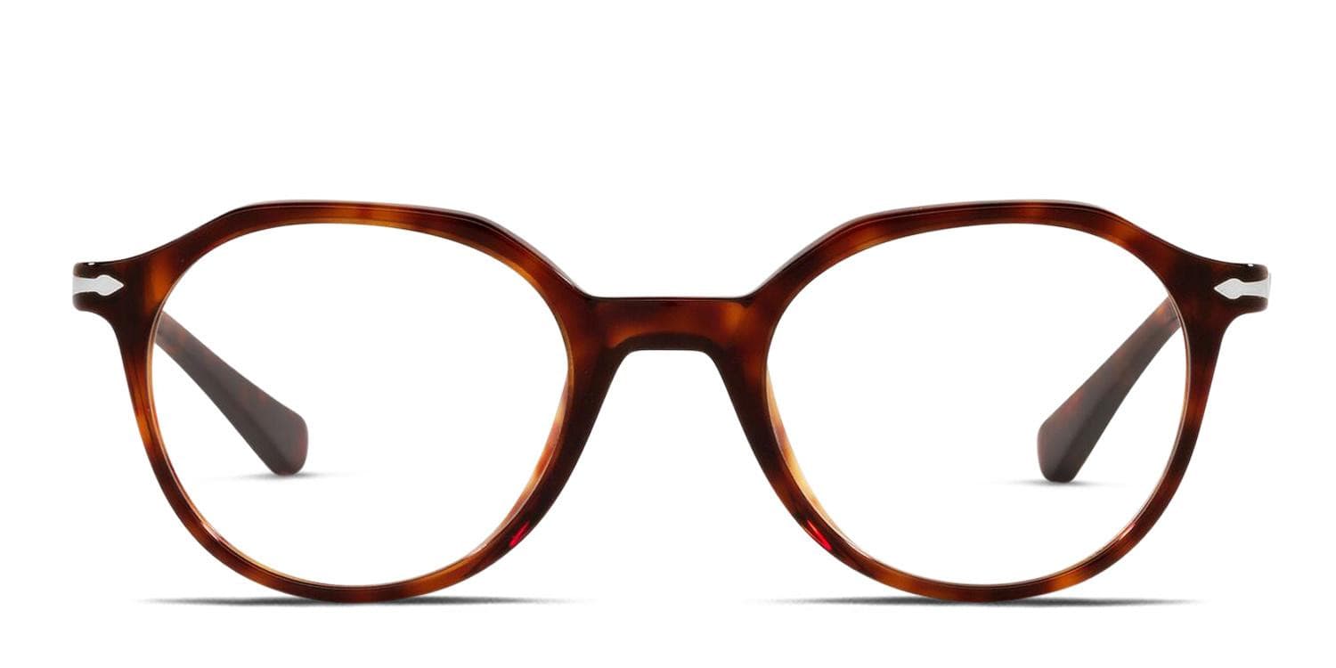 Persol PO3253V Brown, Tortoise glasses - Brown / Tortoise - Frontal View