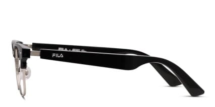 FILA x Revel Tune VFI503 Black, Silver glasses - Black / Silver - Side View