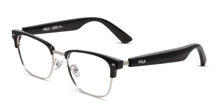 FILA x Revel Tune VFI503 Black, Silver glasses - Black / Silver - Angle View