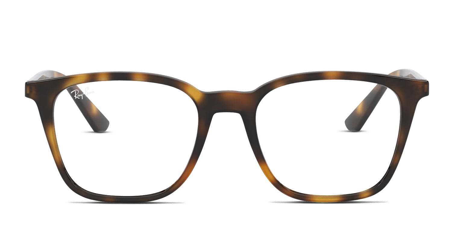 Ray-Ban RX7177 Tortoise Eyeglasses | Includes FREE Rx Lenses