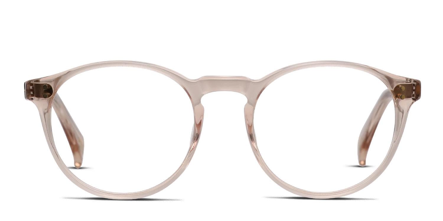 RAEN Beal Beige, Clear glasses - Beige / Clear - Frontal View