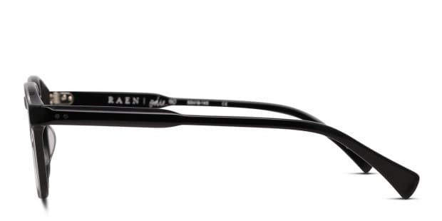 RAEN Odie Shiny Black Eyeglasses | Includes FREE Rx Lenses