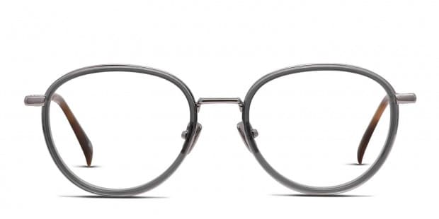 RAEN Wyat Gray Silver Eyeglasses Includes FREE Rx Lenses