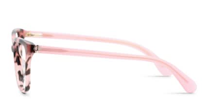 Kate Spade Cailye Tortoise, Pink glasses - Tortoise / Pink - Side View