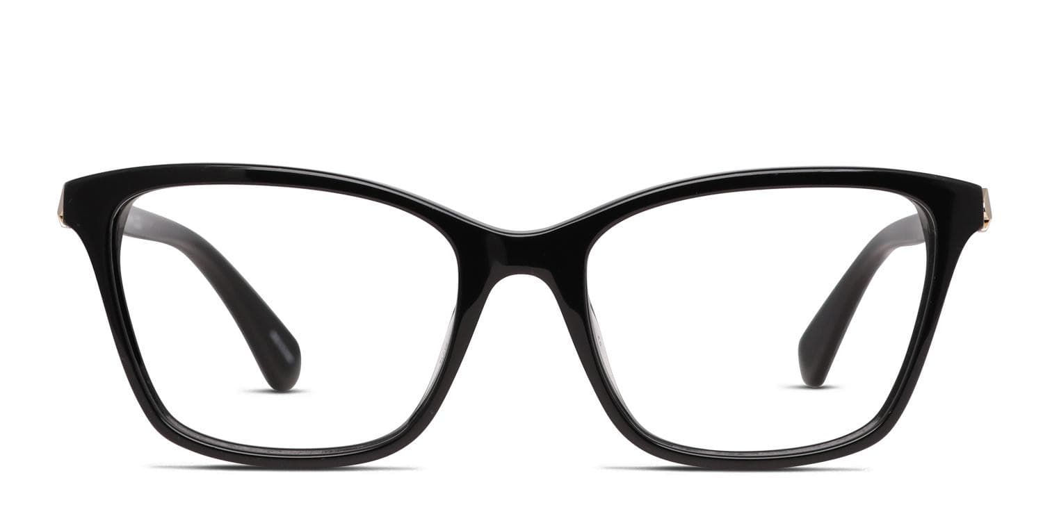Kate Spade Cailye Shiny Black glasses - Shiny Black - Frontal View